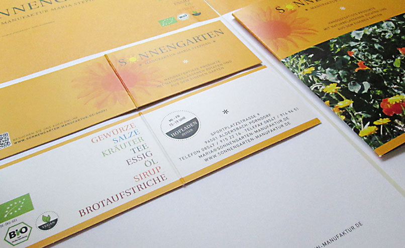 Sonnengarten Corporate Design